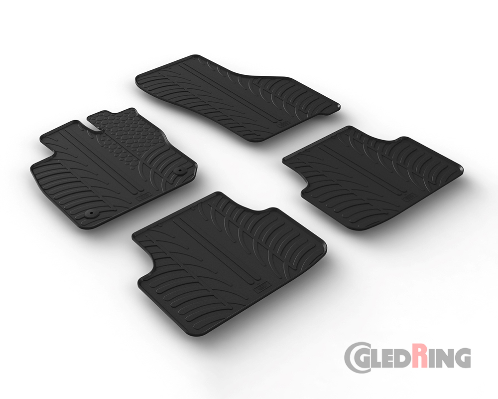 Rubber mats for Seat Leon, 2020- (Manual & Automatic)