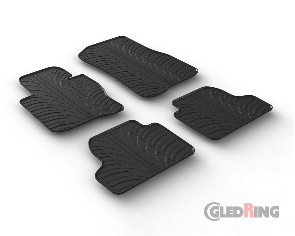 Alfombrillas goma para BMW Serie 4 Gran Coupé, 2014-2020