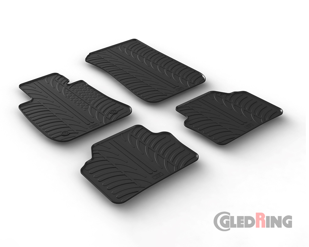 Alfombrillas goma para BMW Serie 3, 2005-2012
