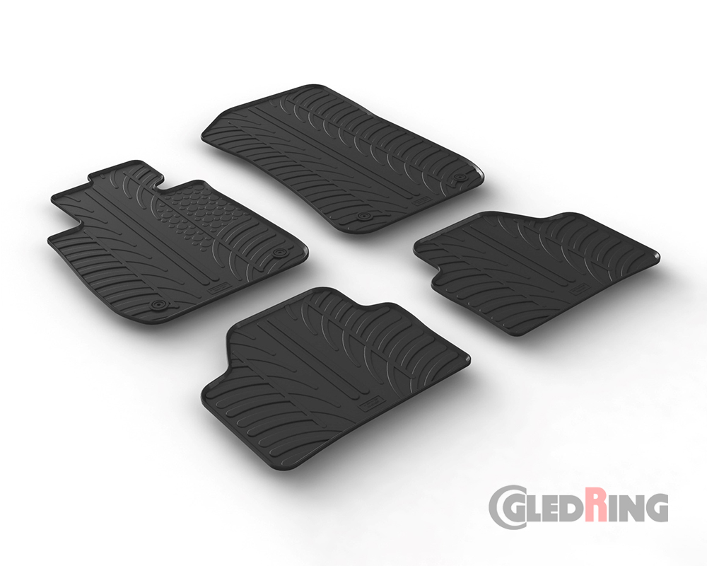 Alfombrillas goma para BMW X1, 2009-2015