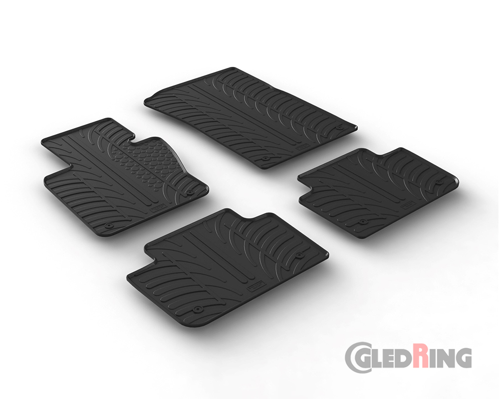 Tapetes de borracha para BMW X3, 2004-2009