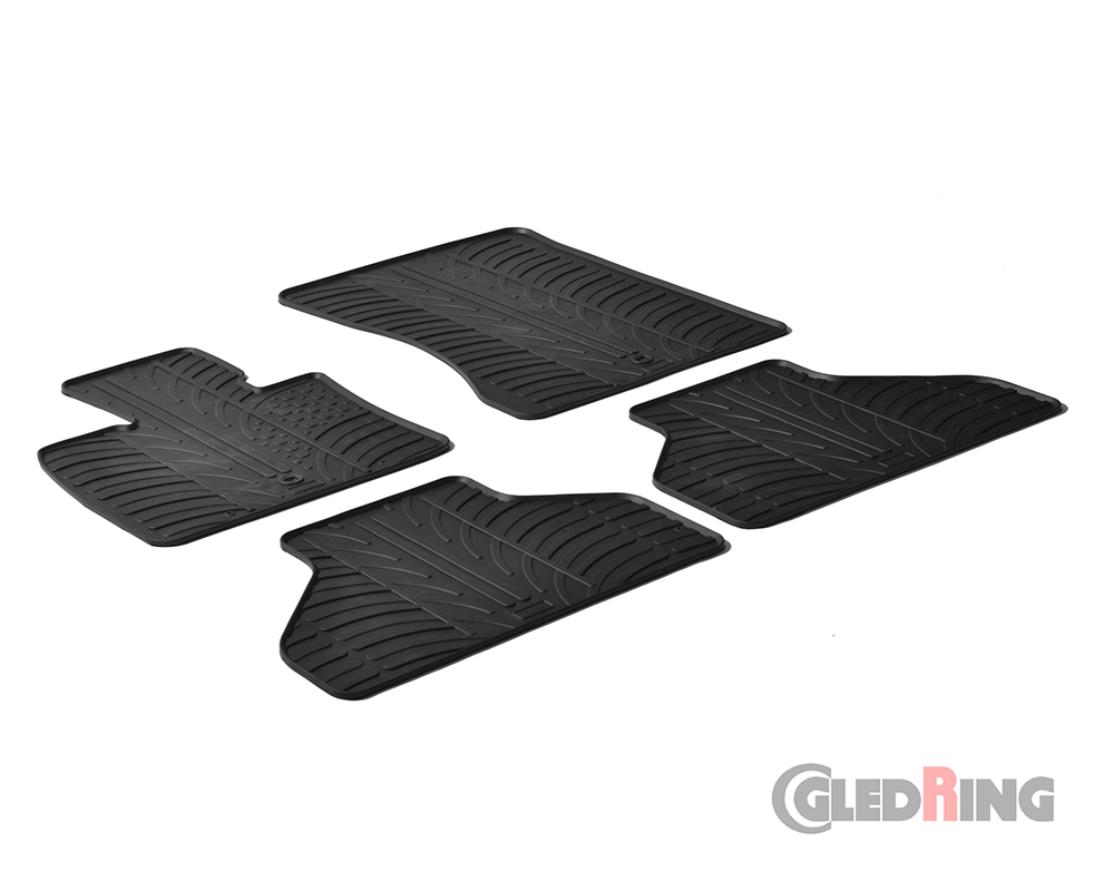Alfombrillas goma para BMW X5, E70, 2006-2012
