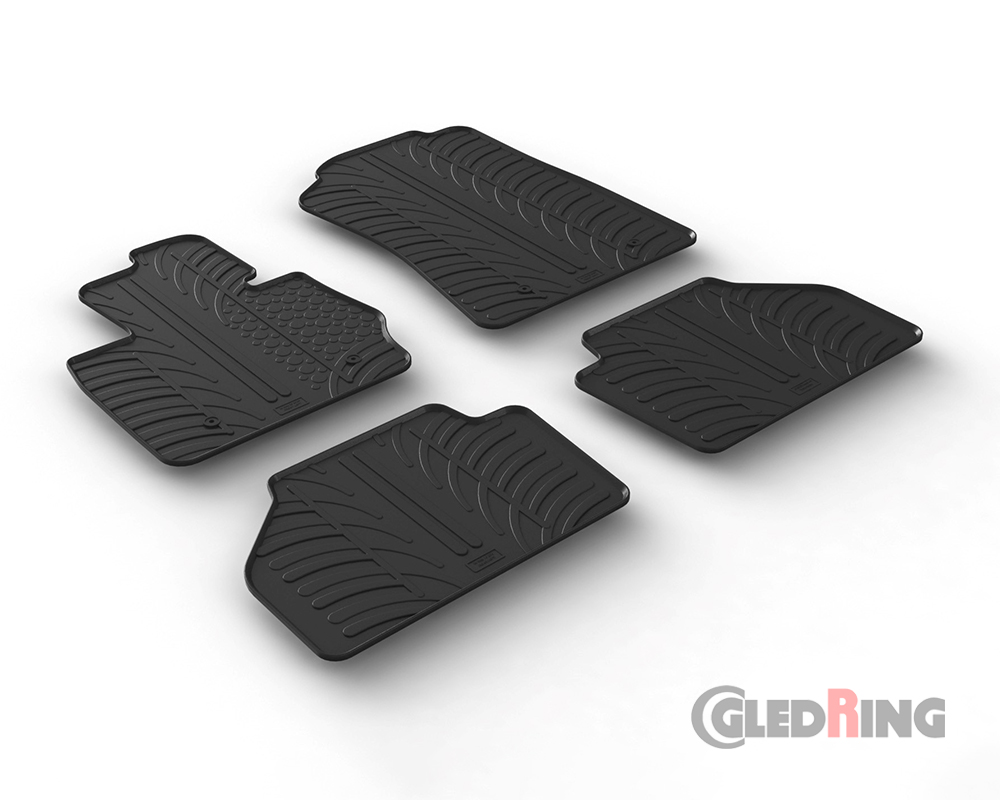 Alfombrillas goma para BMW X3, 2010-2017