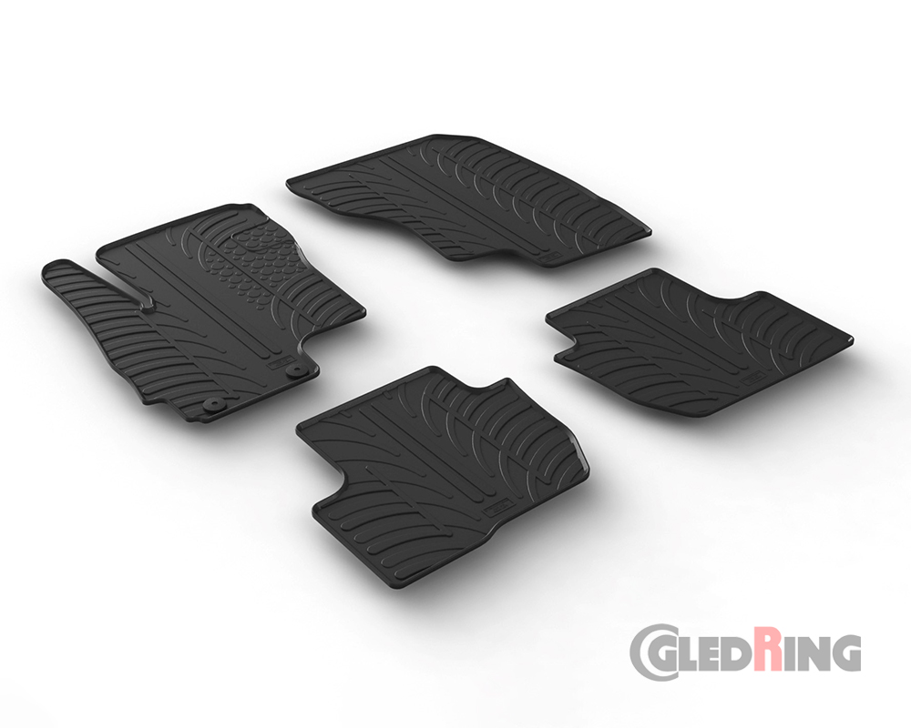Tapetes de borracha para Mitsubishi Outlander, 2013-