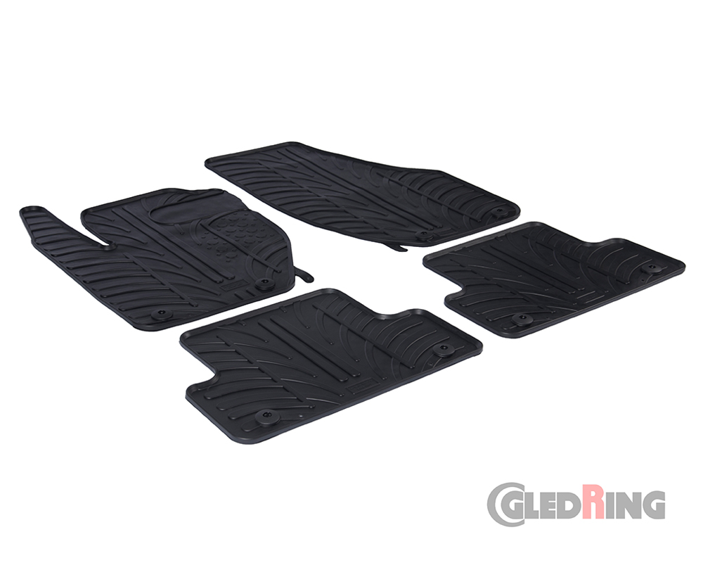 Alfombrillas goma para Volvo V40, 2012-