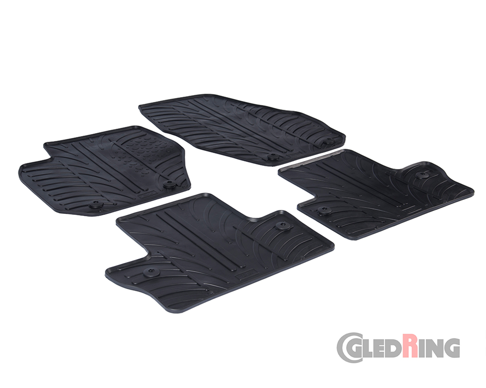 Alfombrillas goma para Volvo S60, V60, 2010-2018