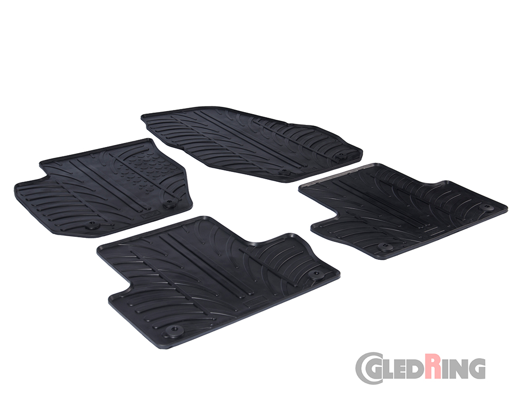 Alfombrillas goma para Volvo XC60, 2008-2017