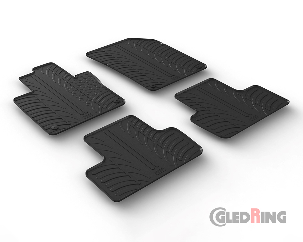 Alfombrillas goma para Volvo XC60, 2017-