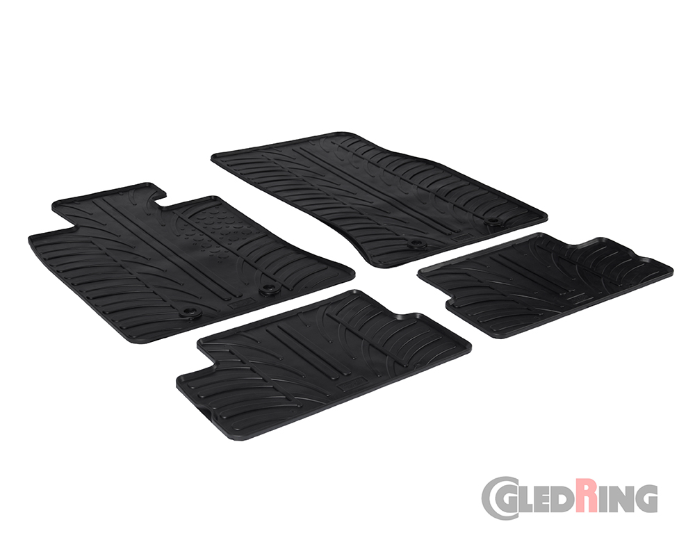 Rubber mats for Mini Cooper, 2006-2014
