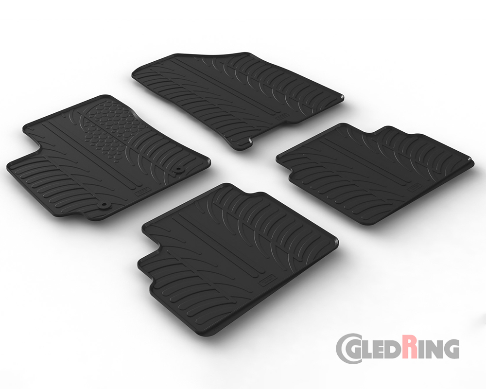 Tapetes de borracha para Hyundai Kuai SX2, 2023- (Híbrido)