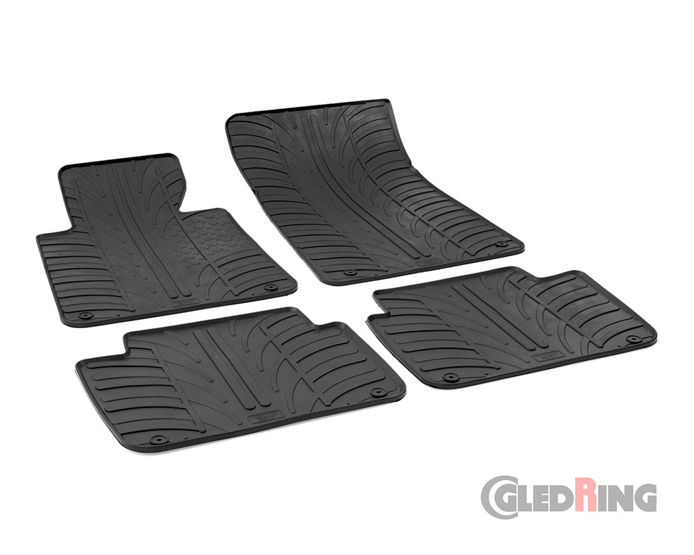 Alfombrillas goma para BMW Serie 3, E46, 1998-2005