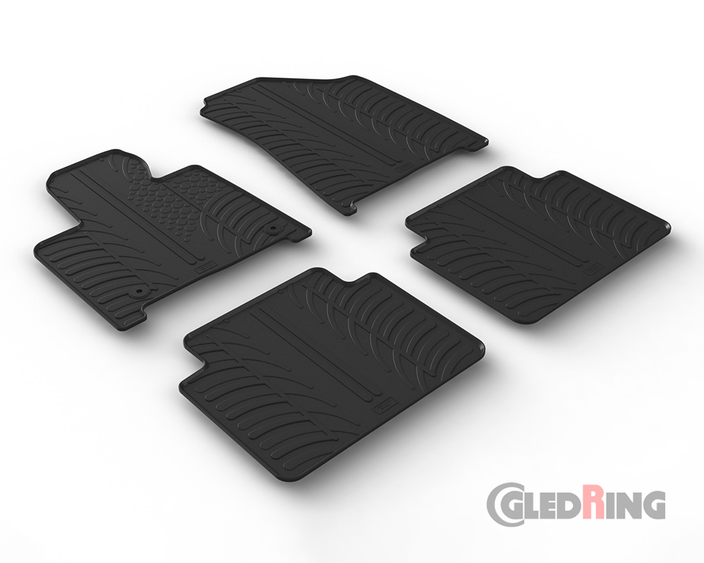 Rubber mats for Hyundai Santa Fe, 2024- (Automatic)