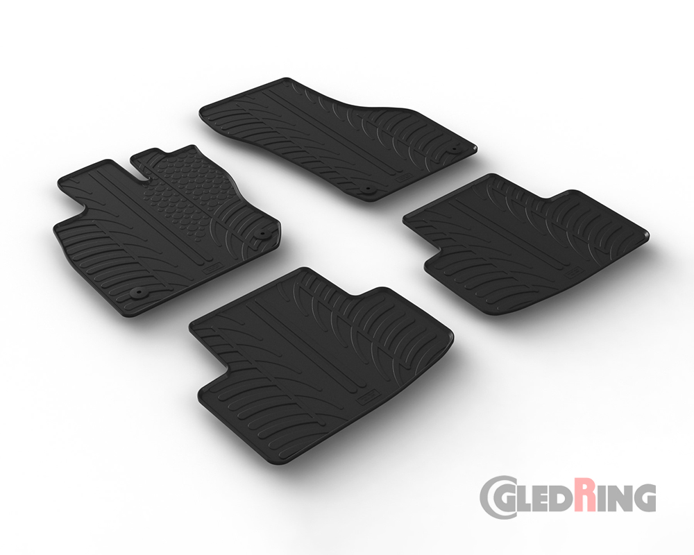 Tapetes de borracha para Skoda Octavia IV eTSI, 2020- (Manual & Automático)