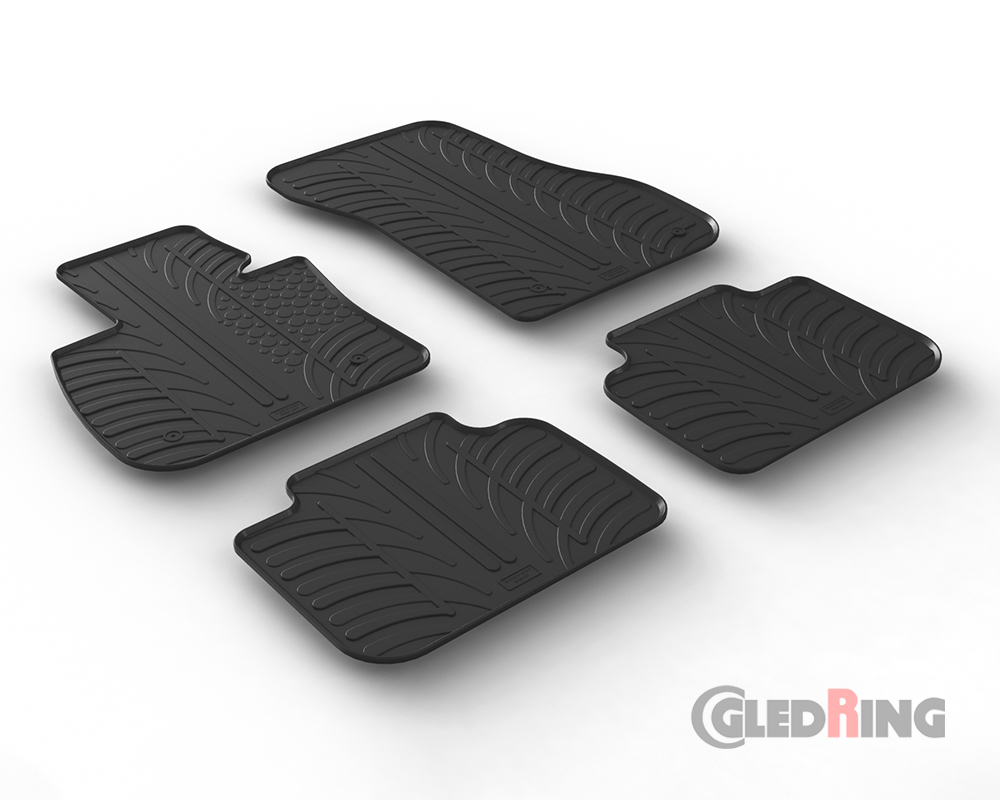 Alfombrillas goma para BMW X1, F48, 2015-2022