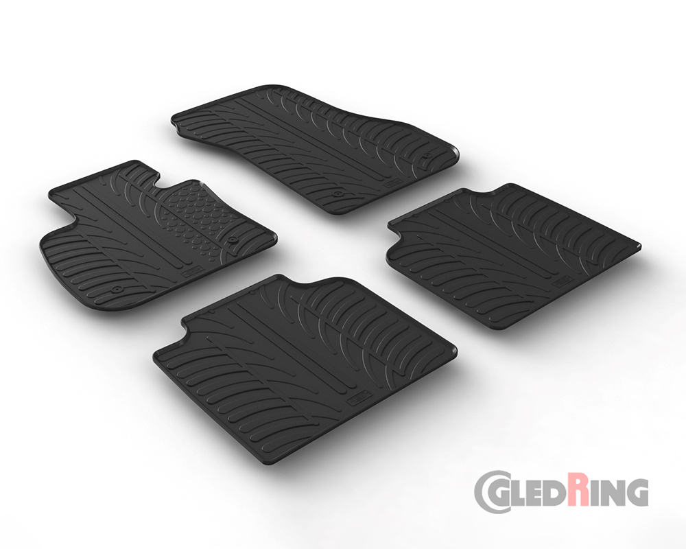Alfombrillas goma para BMW Serie 2 Gran Tourer, 2015-