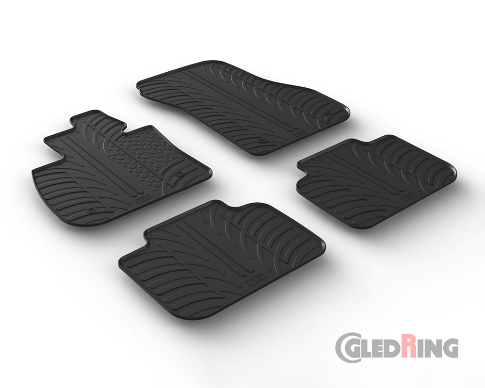 Alfombrillas goma para BMW X2, F39, 2018-