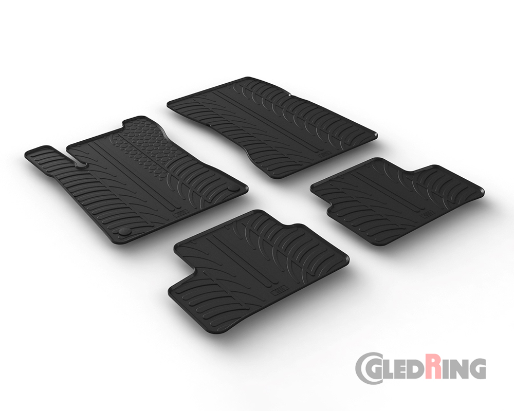 Rubber mats for Mercedes GLA, H247, 2020- (Automatic)