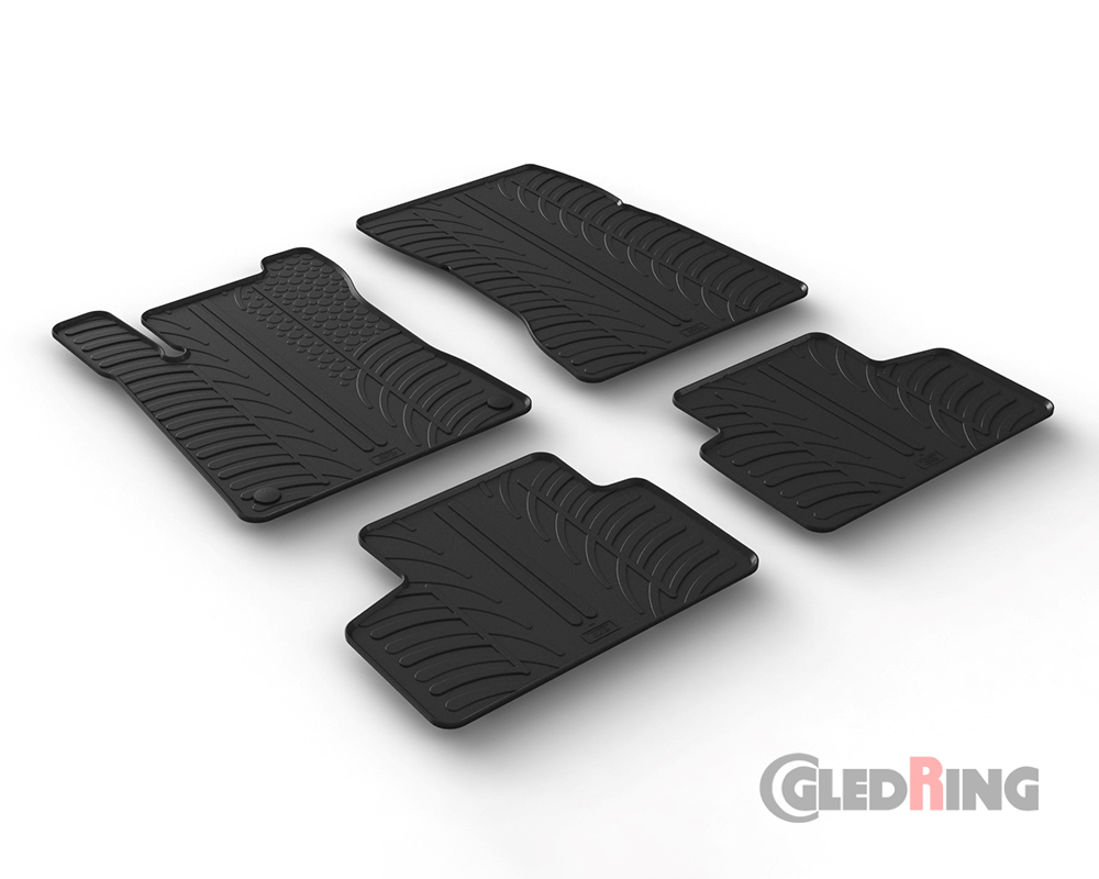 Rubber mats for Mercedes GLB X247, 2019-