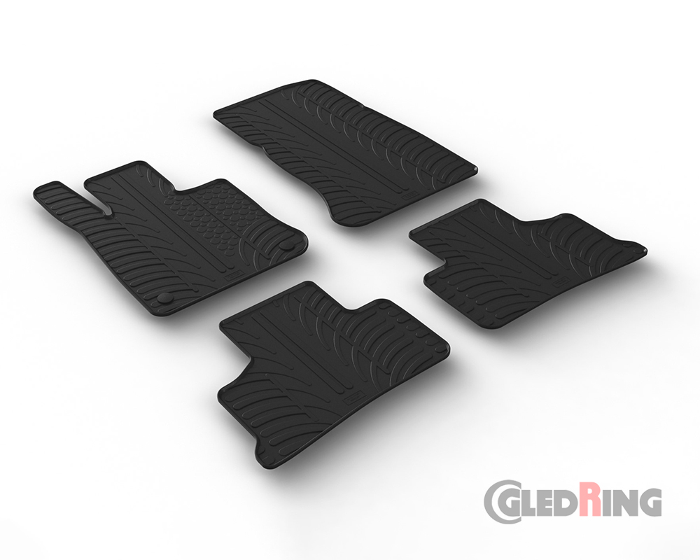 Rubber mats for Mercedes GLC, X254, 2022- (Automatic)