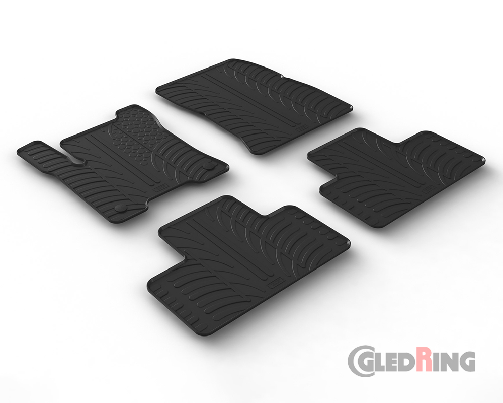 Rubber mats for Mercedes EQB , 2022- (SUV, Eletric)