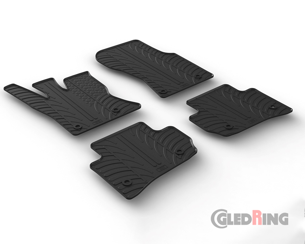 Rubber mats for Land Rover Range Rover Velar, 2017-