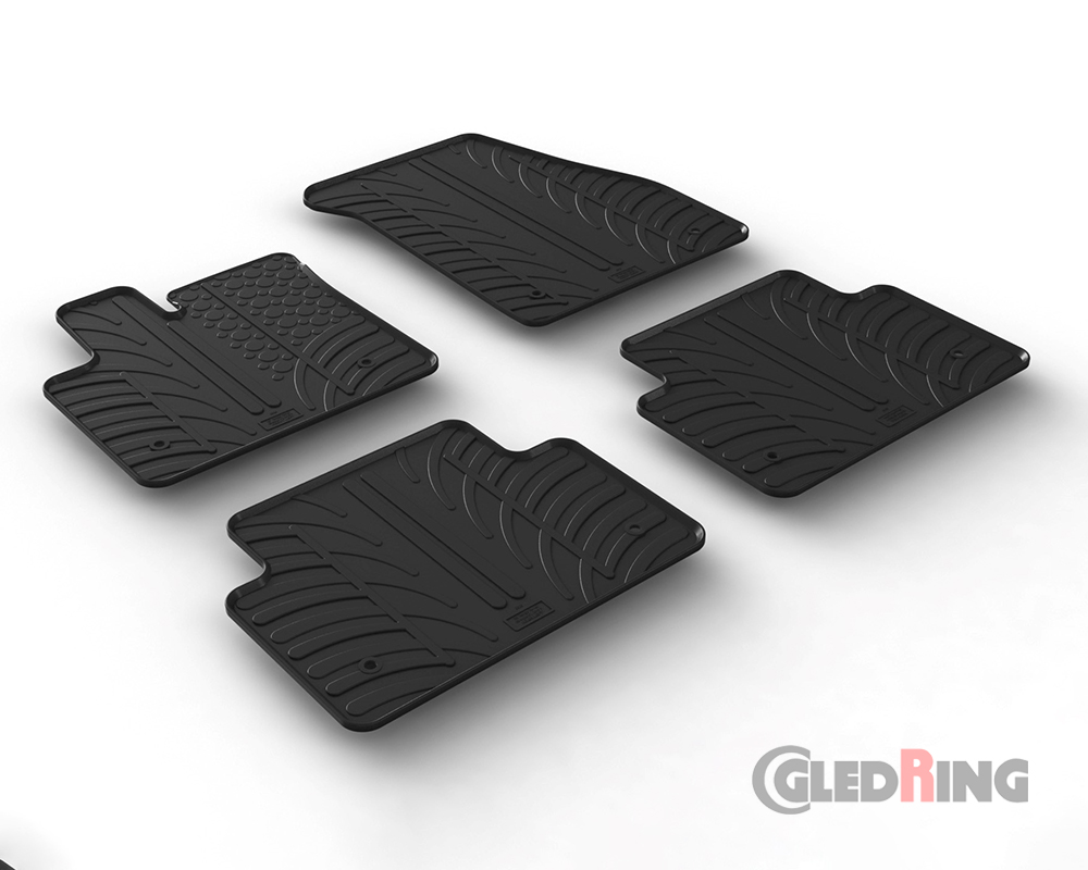 Rubber mats for Land Rover Range Rover Evoque, 2019-