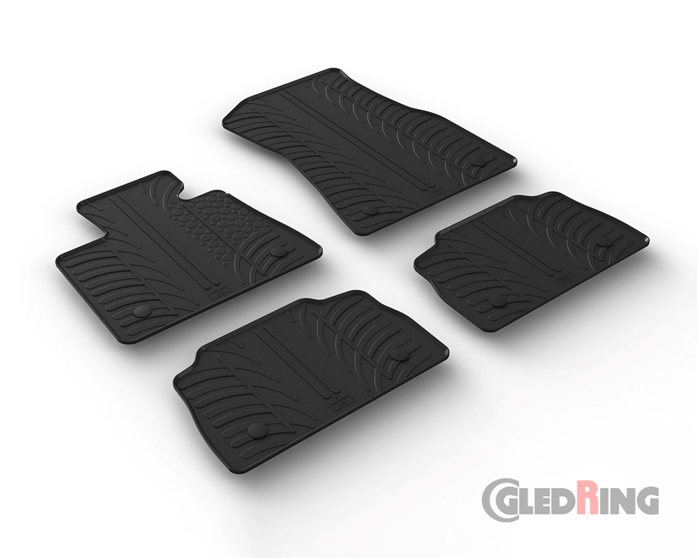 Alfombrillas goma para BMW X6, G06, 2019-
