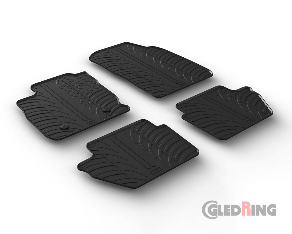 Alfombrillas goma para Ford EcoSport, 2017-