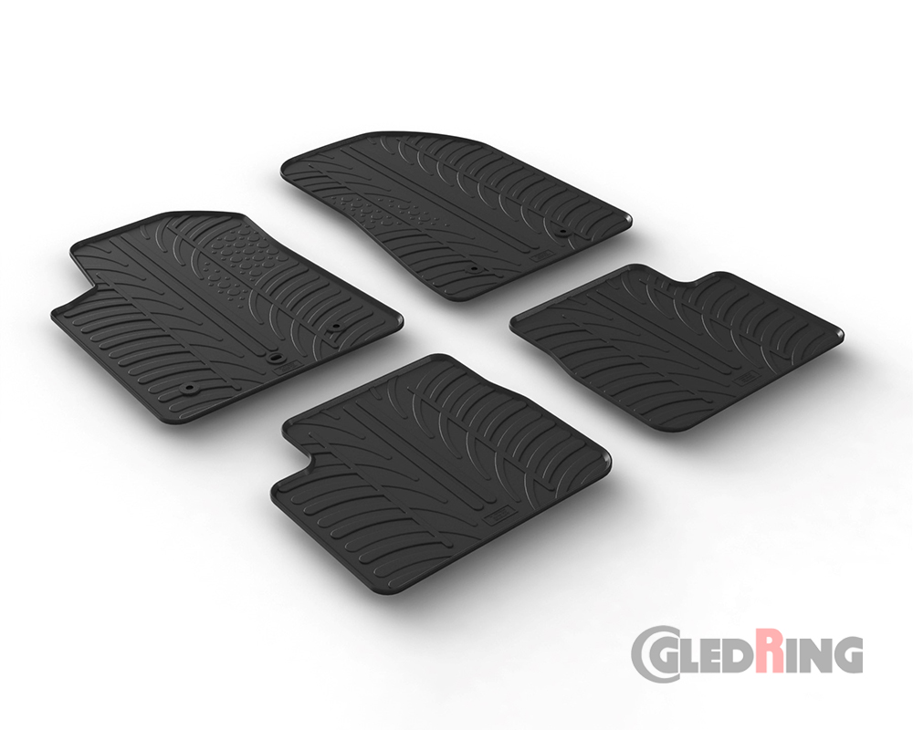 Alfombrillas goma para Alfa Romeo Giulietta, 2014-