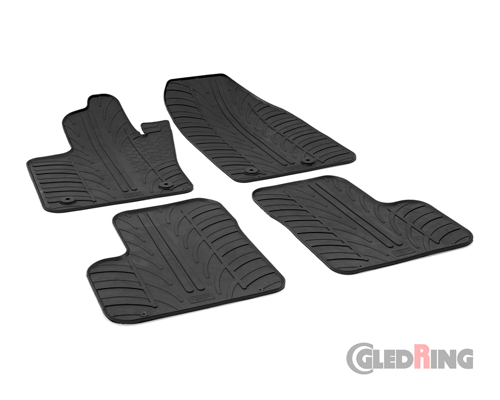 Alfombrillas goma para Jeep Renegade, 2015-