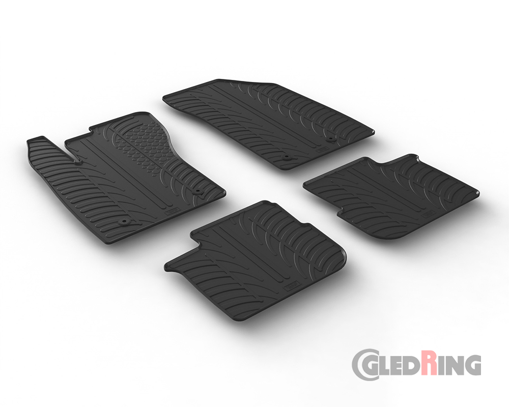 Alfombrillas goma para Fiat Tipo, 2016-