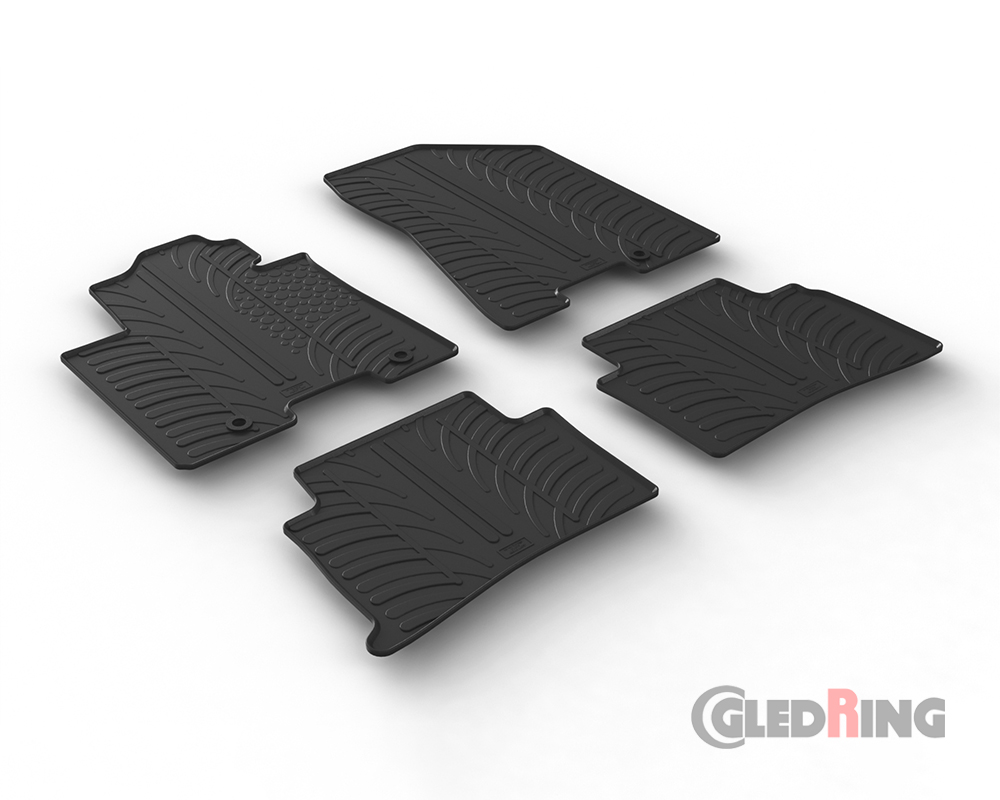 Rubber mats for Kia Sportage, 2016-2021