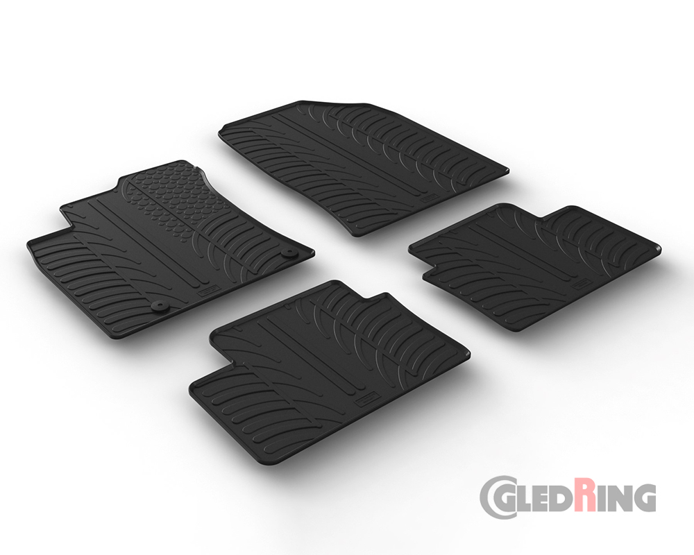 Rubber mats for Kia Xceed, 2019- (Manual & Automatic)