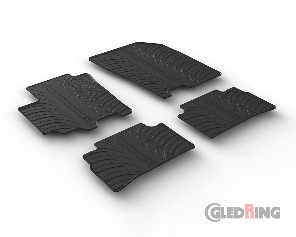 Tapetes de borracha para Suzuki Vitara, 2015-