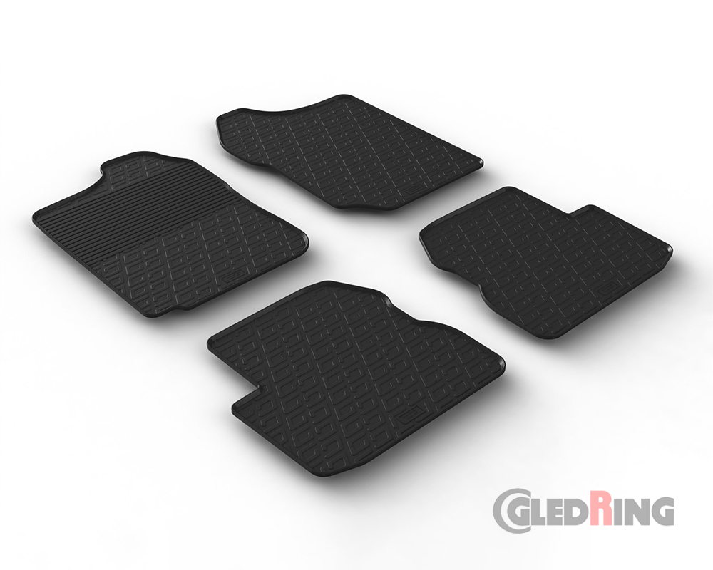 Tapetes de borracha para Suzuki Jimny, 1998-2018 (Manual)