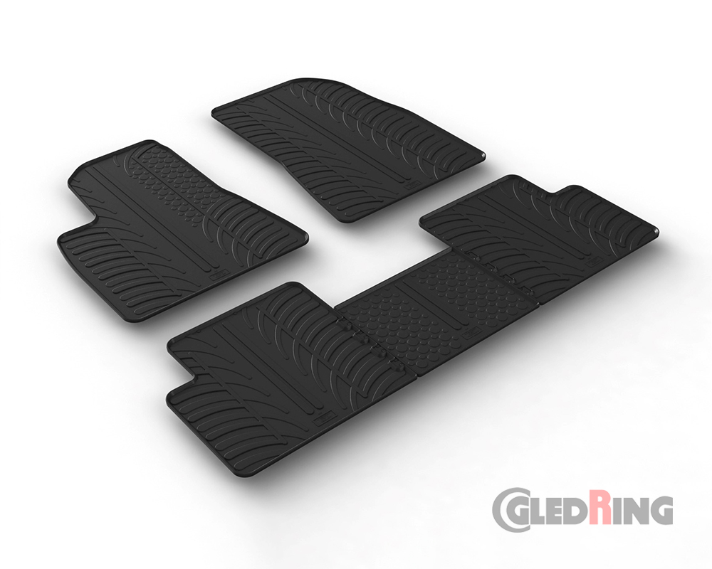 Tapetes de borracha para Tesla Model 3, 2017-2020