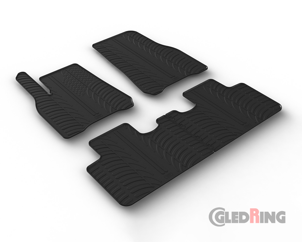 Tapetes de borracha para Tesla Model Y , 2020 -