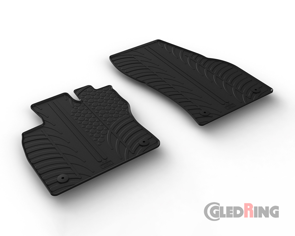 Tapetes de borracha para Volkswagen Caddy, 2020-