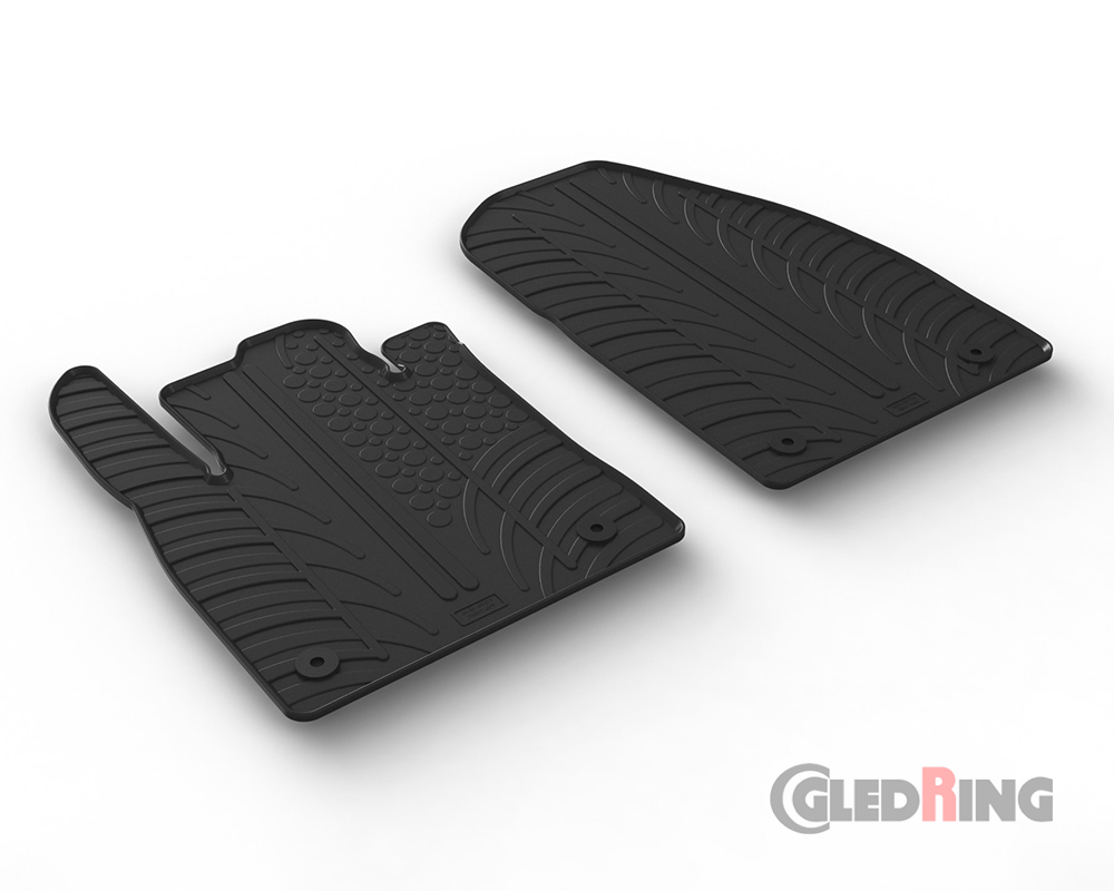 Rubber mats for Ford Tourneo Courier, 2023- (Cargo, Automatic)