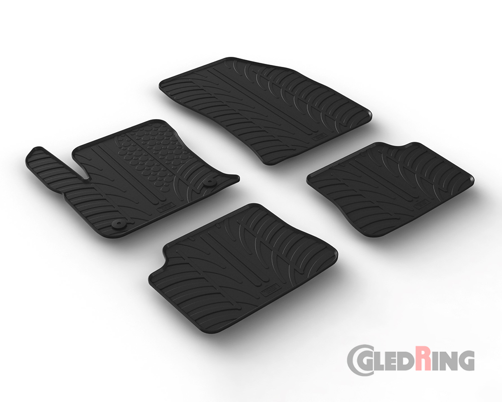 Alfombrillas goma para DS DS3 Crossback E-Tense, 2020- (SUV, Elétrico)