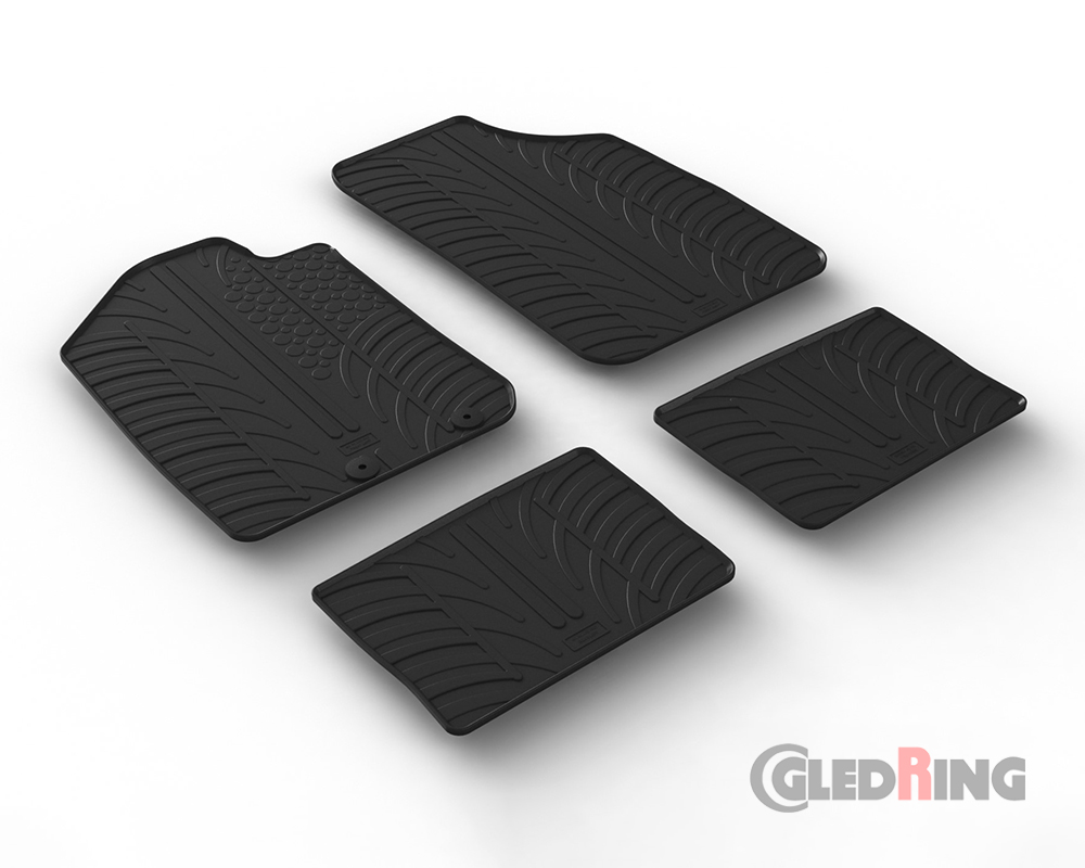 Alfombrillas goma para Dacia Spring, 2021- (Eléctrico)