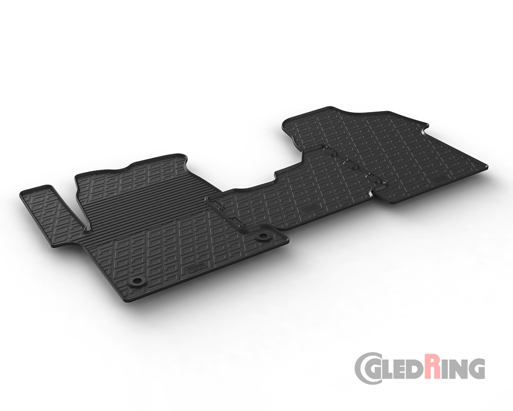 Rubber mats for Peugeot Expert, 2016- (Cargo)