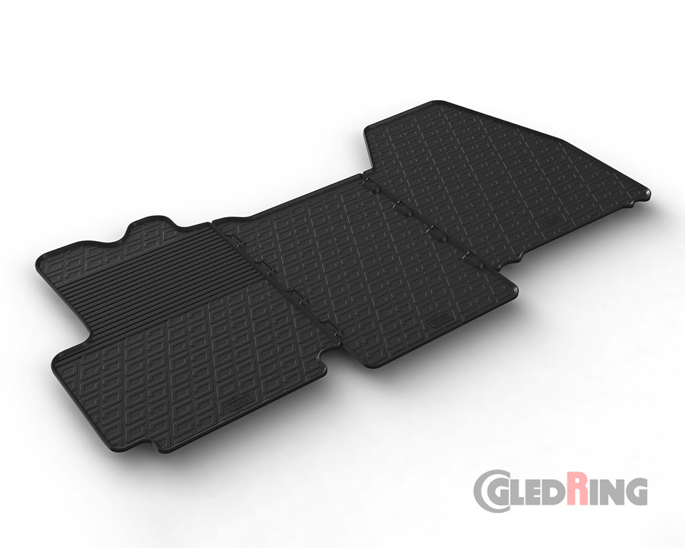 Rubber mats for Peugeot Bipper, 2006-