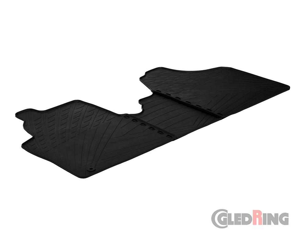 Rubber mats for Peugeot Expert, 2007-2016