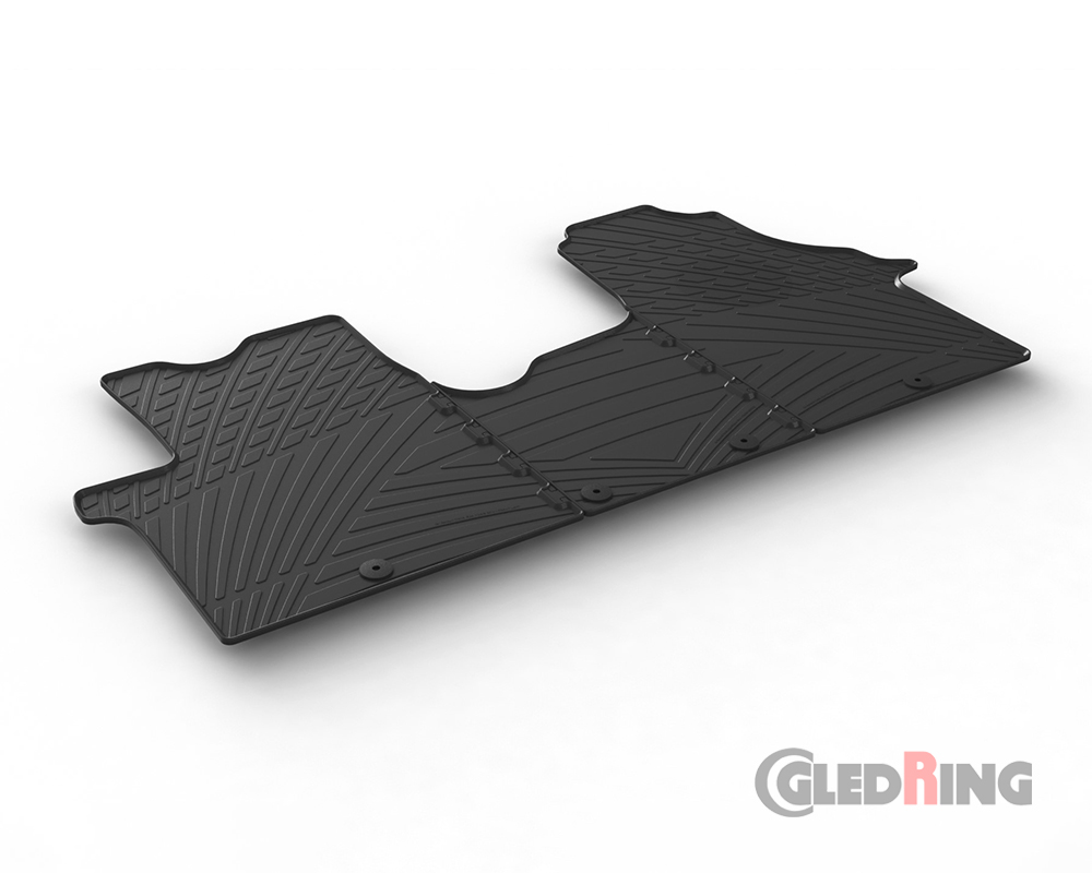 Tapetes de borracha para Opel Vivaro, 2014-2019